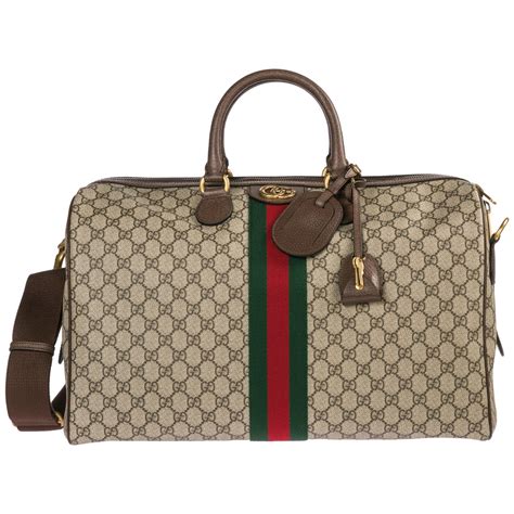 gucci mens duffle bag|Gucci men's weekend bags.